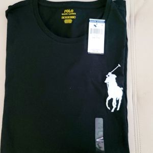 Black Polo T-Shirt